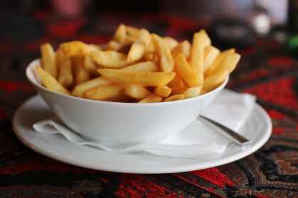 bowl of french fries